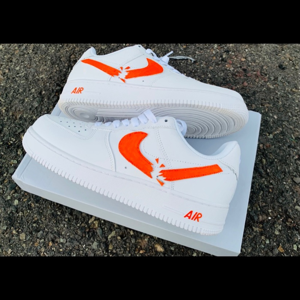 Custom nike air force 1 (Shattered)